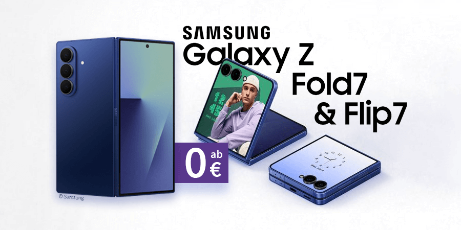 Samsung Galaxy Z Fold7 & Flip7: Jetzt bei DIALOG telekom ab 0 Euro
