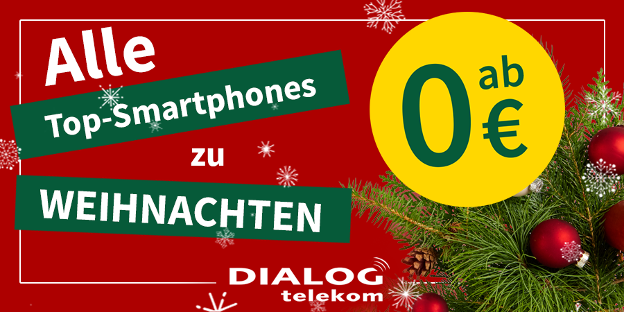 Alle Top-Smartphones zu Weihnachten: Jetzt ab 0 Euro