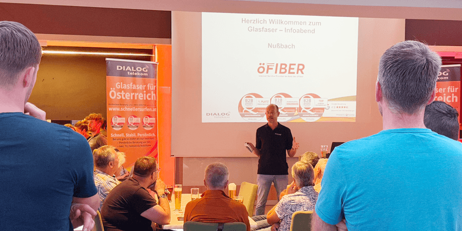 Großer Andrang beim Glasfaser-Infoabend in Nußbach